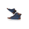 MEN'S COLOR BLOCKED RETRO LACE-UP BOOTS 60038741YL