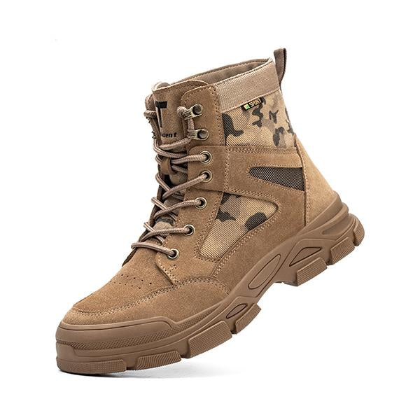 MEN'S ANTI-SMASH CAMOUFLAGE OUTDOOR WORK BOOTS 67580547S