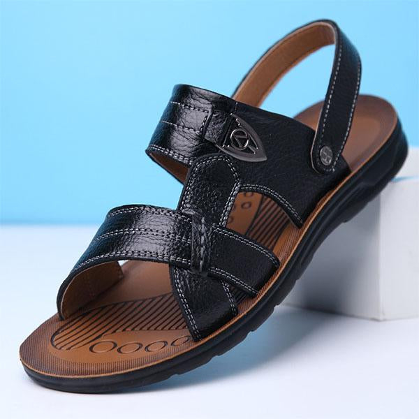 MEN'S CASUAL TWO WEAR BEACH SANDAL SHOES 04718518YL