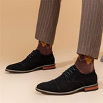 MEN'S CASUAL BUSINESS SUEDE OXFORD SHOES 46746689S