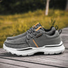 MEN'S CANVAS THICK-SOLED LACE-UP WALKING SHOES 69364242S