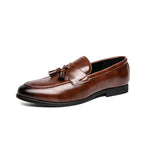 MEN'S BUSINESS RETRO FORMAL LEATHER SHOES 06436596YL