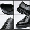 MEN'S LACE UP RETRO WEDDING SHOES 06141061YL