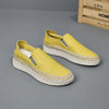 MEN'S HAND-SEWN CASUAL SLIP-ON ESPADRILLES 76798145S