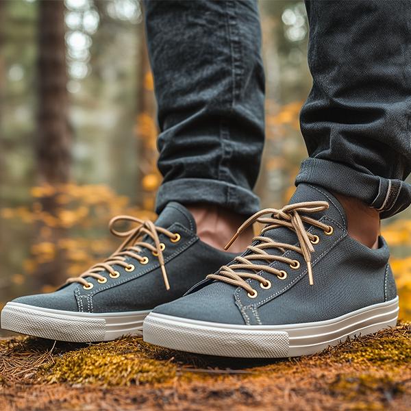 MEN'S CASUAL LACE UP CANVAS SHOES 97998206YL