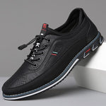 MEN'S CASUAL CONTRAST COLOR EMBROIDERY CASUAL SHOES 26654633S