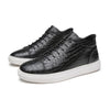 MEN'S CROCODILE PATTERN BUSINESS HIGH-TOP SNEAKERS 06290933S