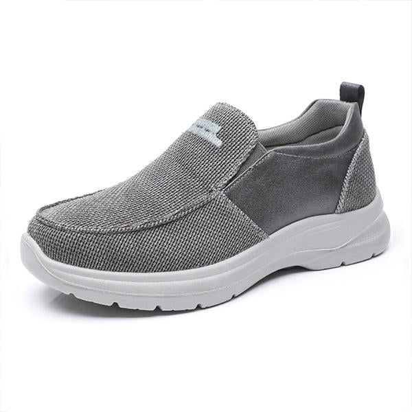 MEN'S BREATHABLE CANVAS LOOSE CASUAL SHOES 13951191S