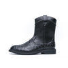 MEN'S RETRO SIDE ZIPPER COWBOY BOOTS 54527752YL