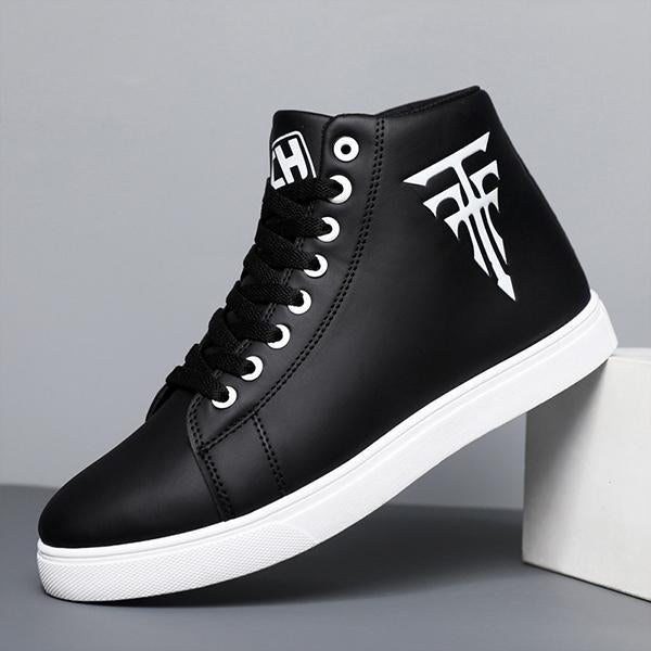 MEN'S CASUAL LACE-UP HIGH-TOP SNEAKERS 01118104S