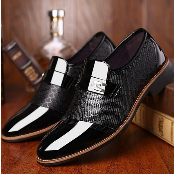 MEN'S CASUAL WEDDING LEATHER SHOES 85441119YL