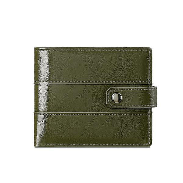 MEN'S RETRO SOLID COLOR CASUAL WALLET 13606497YL