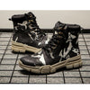 MEN'S STYLISH PRINTED LACE UP BOOTS 07190656YL