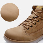 MEN'S HIGH TOP RETRO LACE UP CASUAL BOOTS 80154911YL