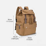 MEN'S CASUAL COMPUTER BAG BACKPACK CANVAS BAG 12493288S