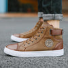 MEN'S DAILY HIGH-TOP CASUAL CANVAS SHOES 38076484S