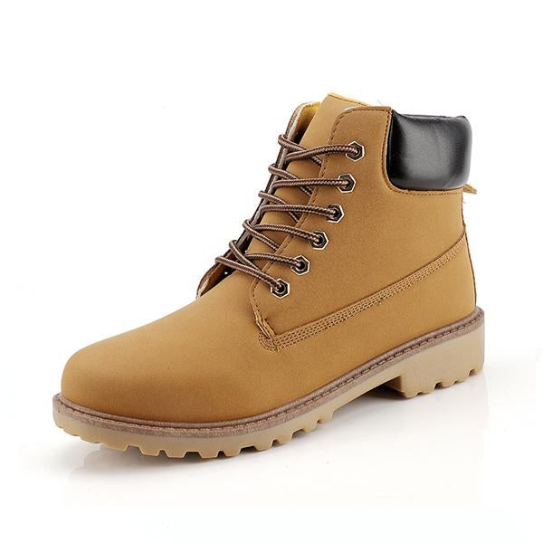 MEN'S CASUAL NON-SLIP LACE-UP BOOTS 67160856S