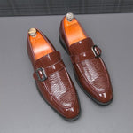 MEN'S STYLISH BUSINESS SLIP-ON LOAFERS 83437203S