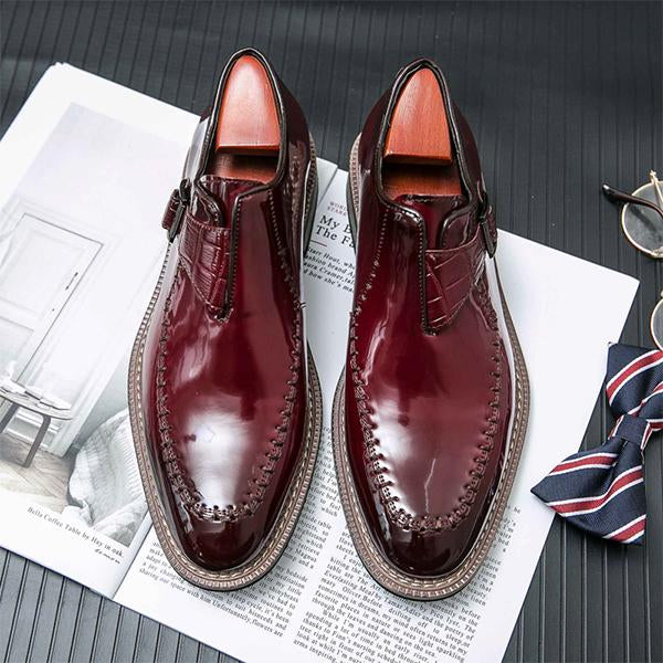 MEN'S FASHION STITCHING BUSINESS FORMAL SHOES 50836621S