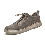 MEN'S CASUAL LACE-UP FASHIONABLE WEAR-RESISTANT SNEAKERS 40053722S