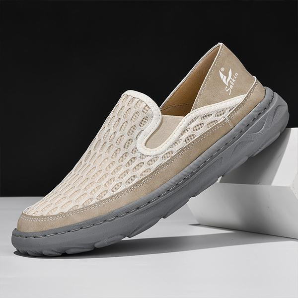 MEN'S SLIP-ON NON-SLIP CASUAL MESH SHOES 57316509S