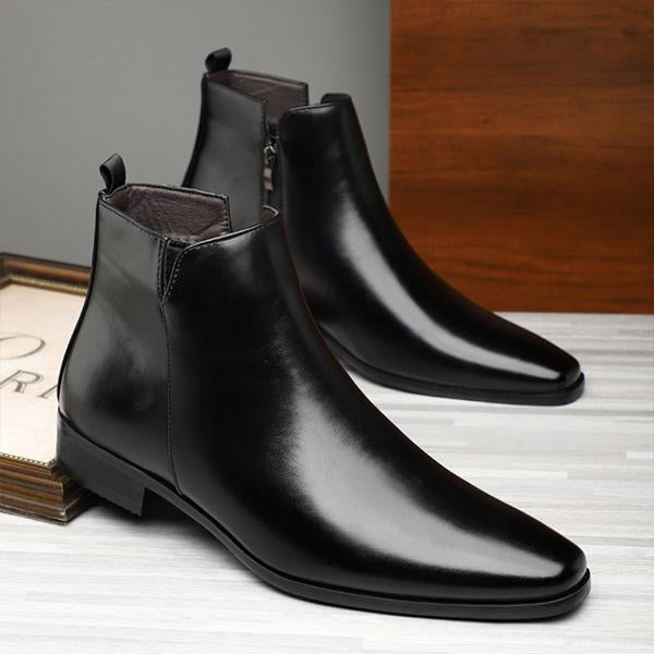 MEN'S STYLISH POINTED TOE CHELSEA BOOTS 51350962S