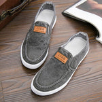 MEN'S RETRO NON-SLIP SLIP-ON CANVAS SHOES 46569144S