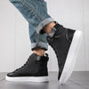 MEN'S DAILY HIGH-TOP CASUAL CANVAS SHOES 38076484S