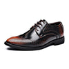 MEN'S BUSINESS CASUAL CROC PATTERN DRESS SHOES 87323924S