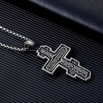 MEN'S VINTAGE CROSS SKULL NECKLACE 56065167S