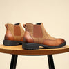 MEN'S RETRO CARVED SIMPLE CHELSEA BOOTS 19346590S