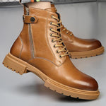 MEN'S STYLISH HIGH TOP WORKWEAR MOTORCYCLE BOOTS 81149579S