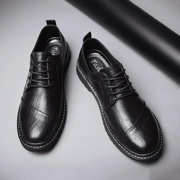 MEN'S STYLISH BUSINESS LACE-UP DRESS SHOES 87194186S