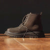 MEN'S THICK SOLE CASUAL LACE-UP WORKER STYLE BOOTS 27138749S