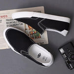 MEN'S CASUAL FLAT SLIP-ON CANVAS SHOES 05005868S