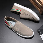 MEN'S BREATHABLE ALL-MATCH SLIP-ON CANVAS SHOES 43058396S