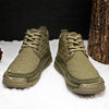 MEN'S CASUAL NON-SLIP HIGH-TOP LACE-UP SNOW BOOTS 55560859S