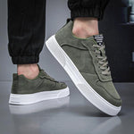 MEN'S CASUAL FLAT FASHION LACE-UP SNEAKERS 08895075S