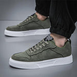 MEN'S CASUAL FLAT FASHION LACE-UP SNEAKERS 08895075S