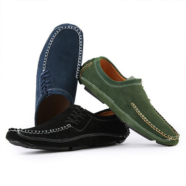 MEN'S LOW-TOP WEAR-RESISTANT RUBBER LOAFERS 77253992S