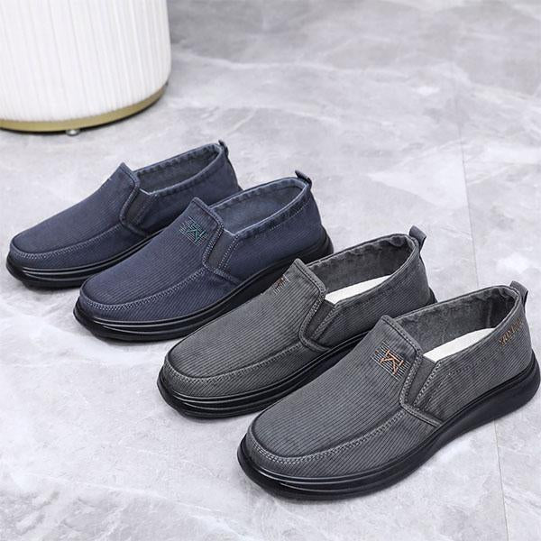 MEN'S RETRO BUSINESS CASUAL CLOTH SHOES 38017046YL