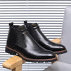 MEN'S CASUAL SLIP-ON ANKLE WORK BOOTS 12489995S