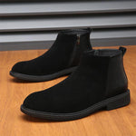 MEN'S WARM AND FLUFFY LEATHER SHOES 04668554YL