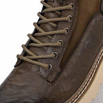 MEN'S WARM AND THICK RETRO LACE UP BOOTS 10071947YL