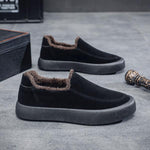 MEN'S SLIP-ON WARM PLUSH CASUAL COTTON SHOES 07807865S