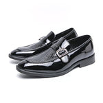 MEN'S STYLISH BUSINESS SLIP-ON LOAFERS 83437203S