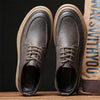 MEN'S LACE-UP CASUAL LEATHER SHOES 07840903YL