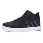 MEN'S CASUAL LACE-UP HIGH-TOP SNEAKERS 87940642S