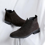 MEN'S CASUAL SUEDE LEATHER CHELSEA BOOTS 09277188S