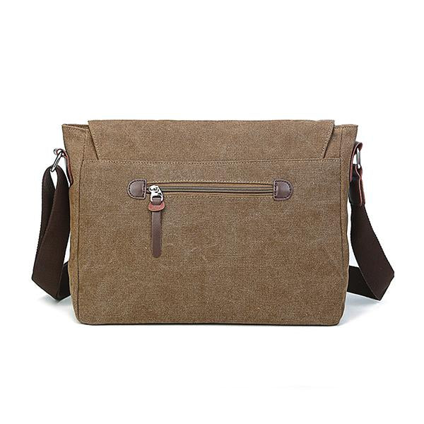 MEN'S CASUAL CANVAS LARGE CAPACITY CROSSBODY BAG 39052823S